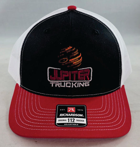 The 112 Trucker - BLACK/WHITE/RED