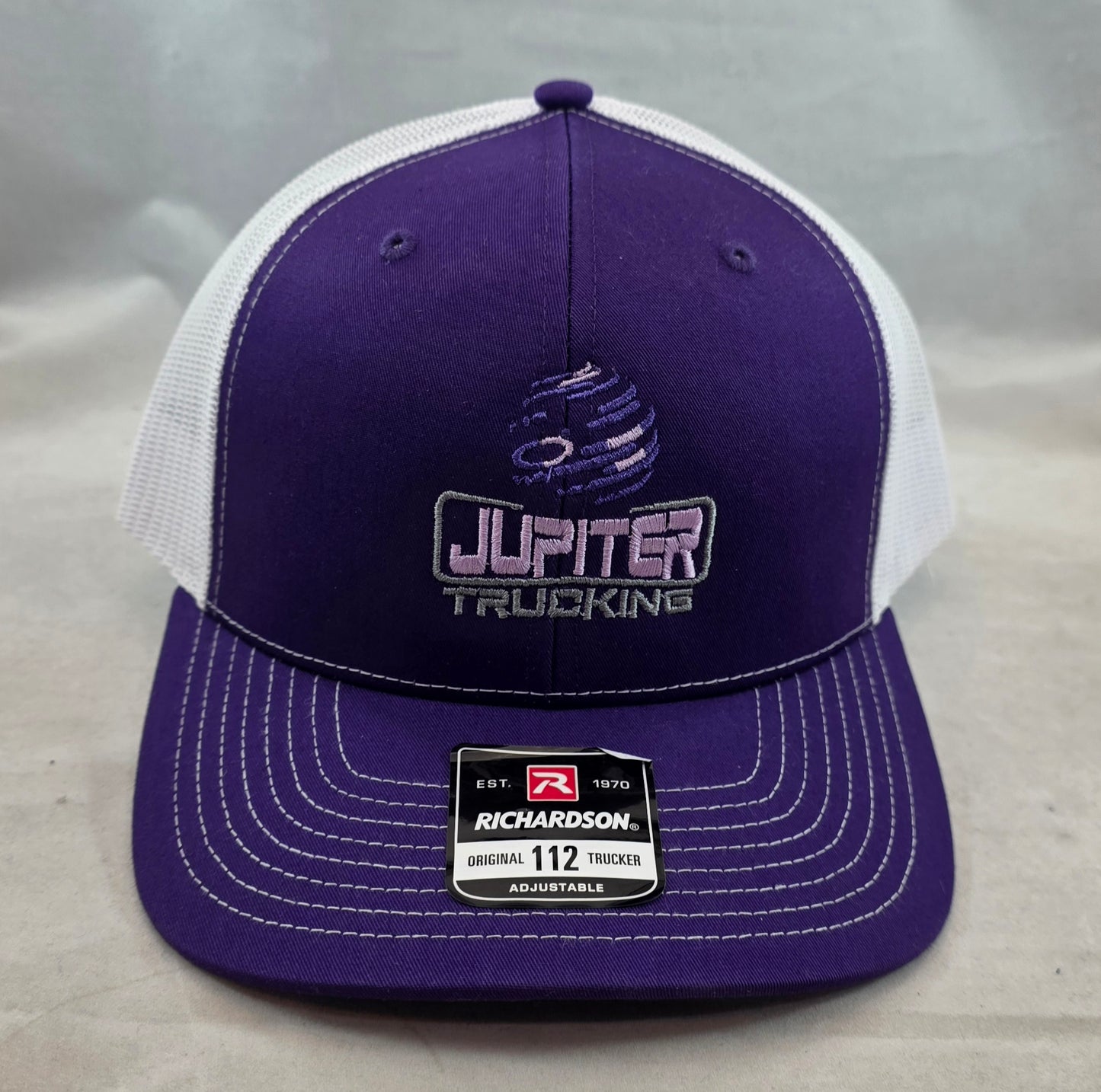 The 112 Trucker - PURPLE/WHITE