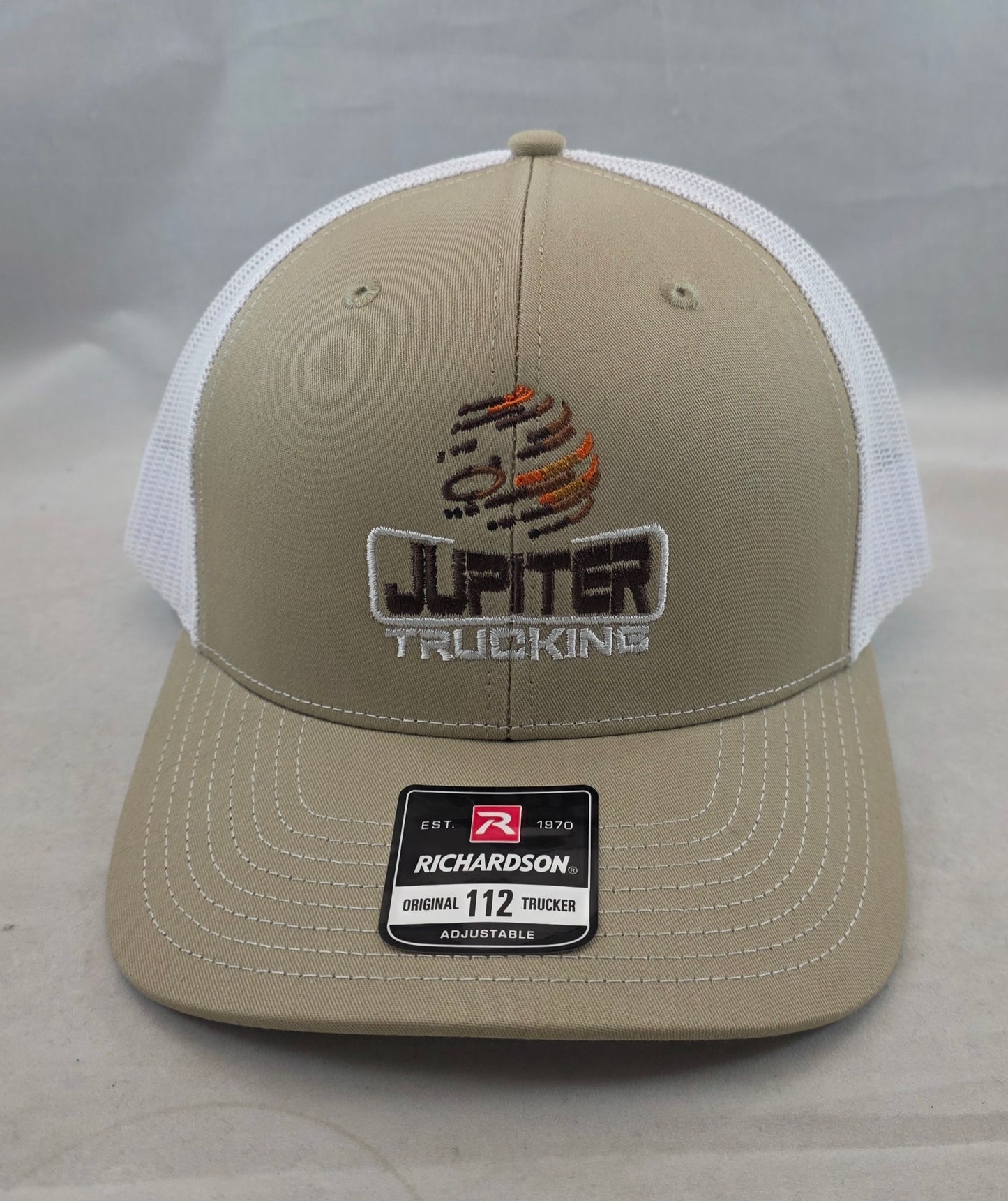 The 112 Trucker - KHAKI/WHITE