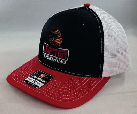The 112 Trucker - BLACK/WHITE/RED