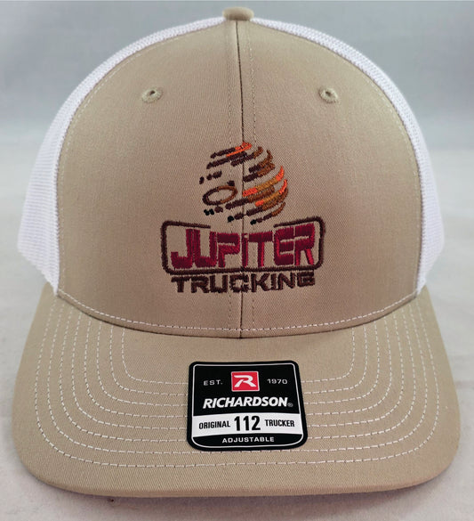 The 112 Trucker - KHAKI/WHITE