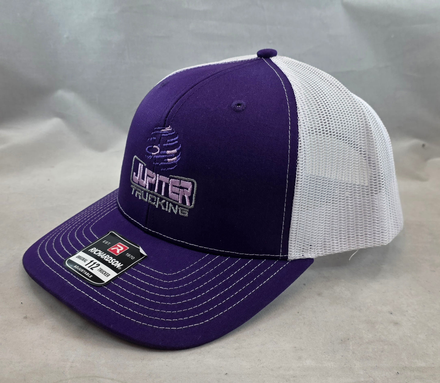 The 112 Trucker - PURPLE/WHITE