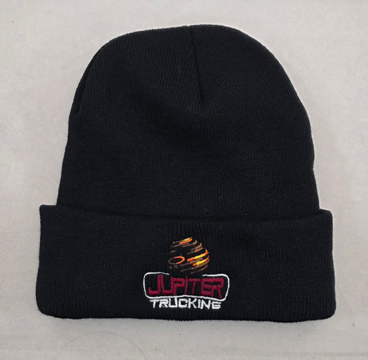 Jupiter Trucking Black Beanie