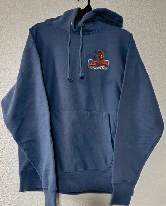 HEAVY DUTY Champion Reverse Weave Hooded Sweatshirt-Saltwater